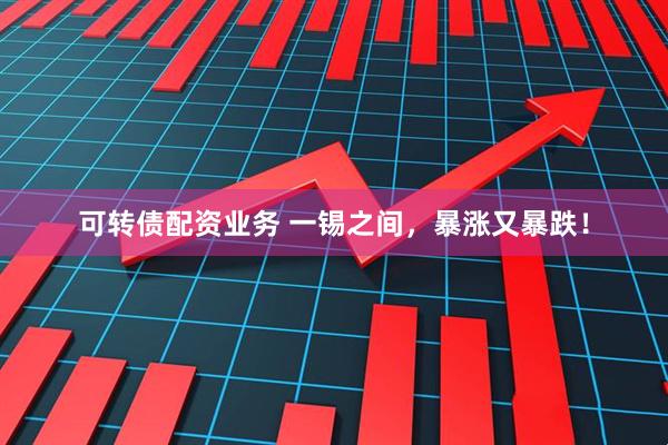 可转债配资业务 一锡之间，暴涨又暴跌！